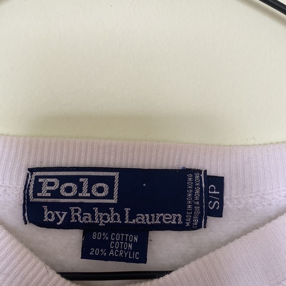 Vintage polo crewneck size small. Slight stain on the arm - Picture 3 of 5